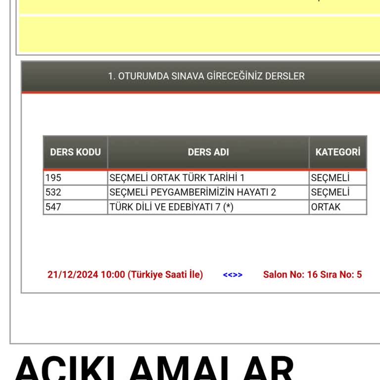 Milli Eğitim Bakanlığı Açık Lise Şikayeti