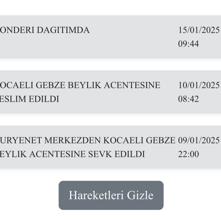 Kargo Teslimatında Yaşanan Sorunlar Ve İletişim Eksiklikleri