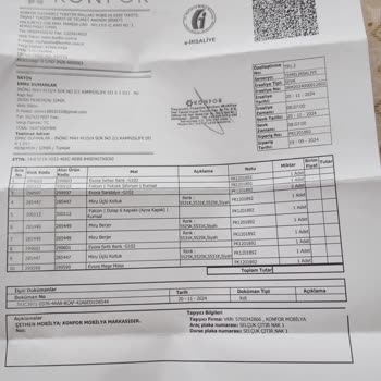 Konfor Mobilya Kurulum Ekibi Hayal Kırıklığı