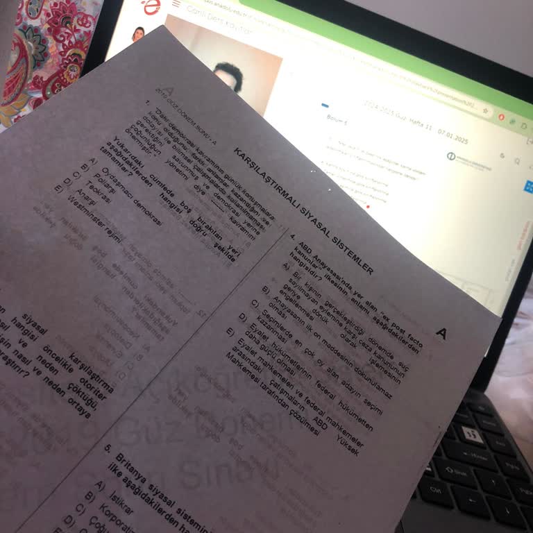 AÖF Sınav Sistemi Ve Uygulamalarına Dair Şikayet