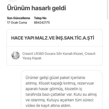 Hepsiburada'dan Aldığım Ürünler Hasarlı Geldi Ve İade Süreci Hayal Kırıklığı Yarattı