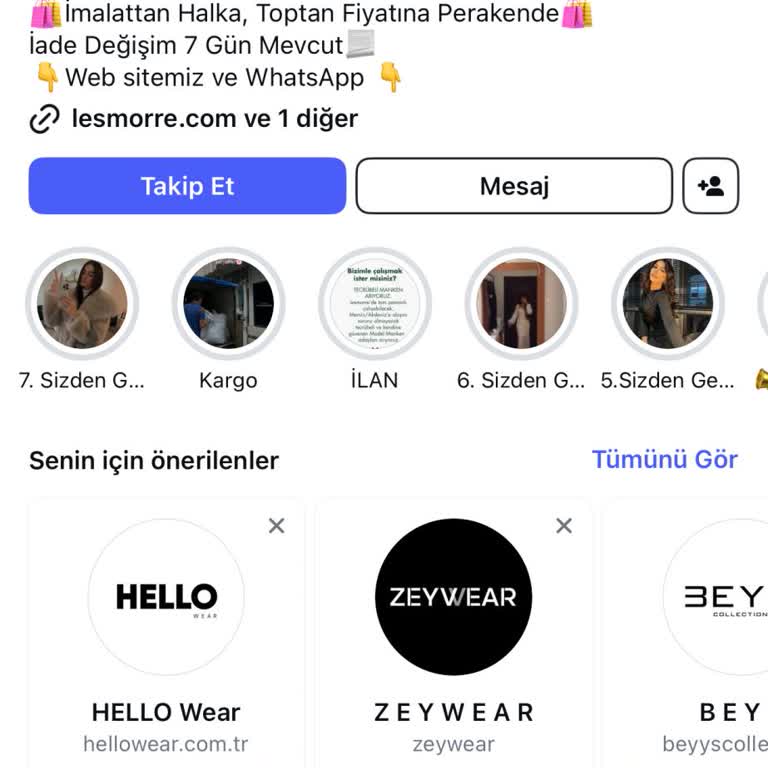 Lesmore Giyim & Butik Sahte Hesaplarla Mağduriyet: Para İadesi Talebi