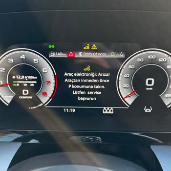 Audi Yeni Araçta Sürekli Arıza Sorunu