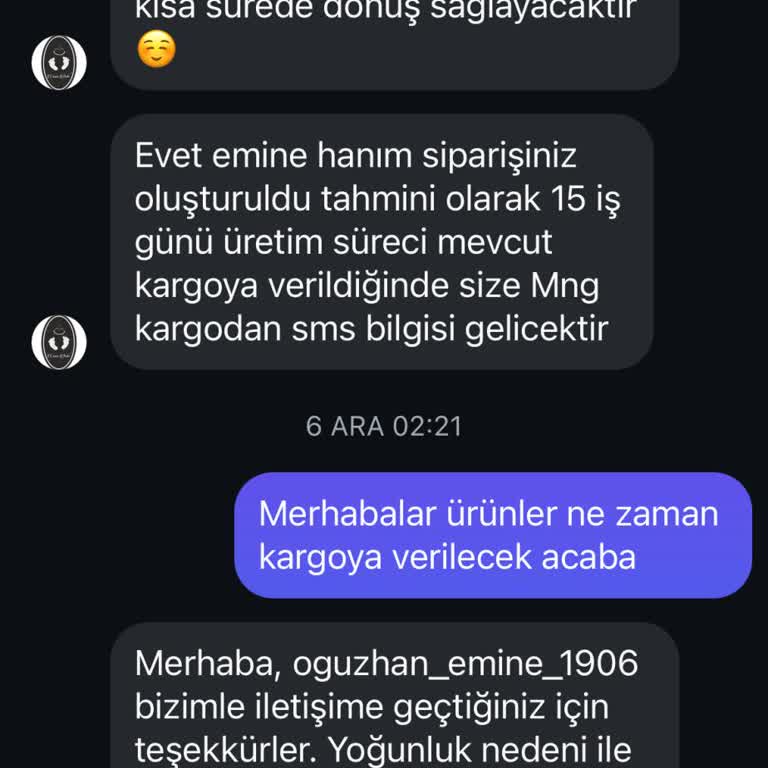 Sipariş Sonrası Sessizlik: Cevap Alamıyorum!