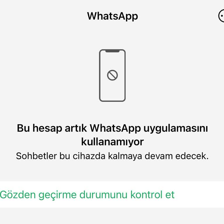 WhatsApp Hesabım Aniden Kapandı, Acil İşlerim Aksıyor