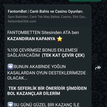 Fantombet %100 Çevrimsiz Bonus Diye Yanıltıyor