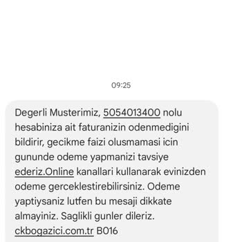 Yanlış Fatura Bildirimi Ve Bilgi Eksikliği