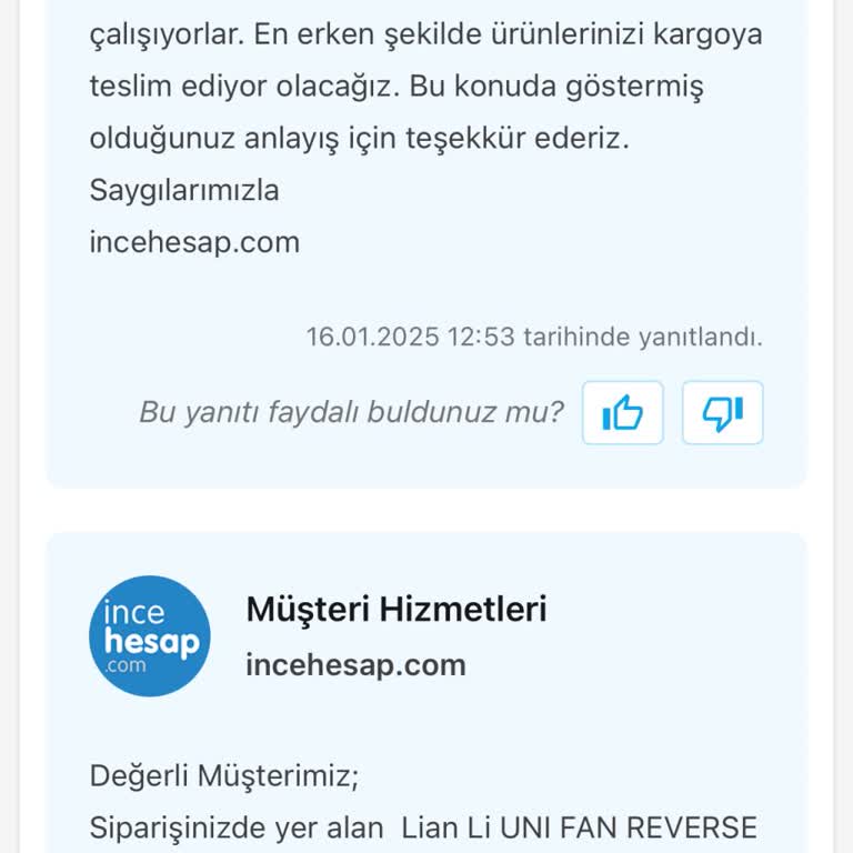Hızlı Kargo Vaadi Ve Stok Sorunu: İletişim Eksikliği