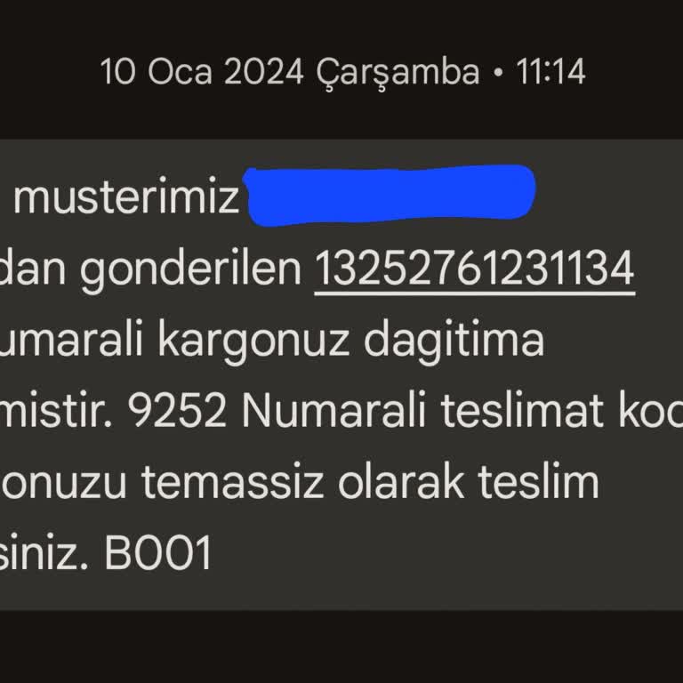 Kargo Teslimatında Yaşanan Sorumsuzluk Ve İletişim Eksikliği