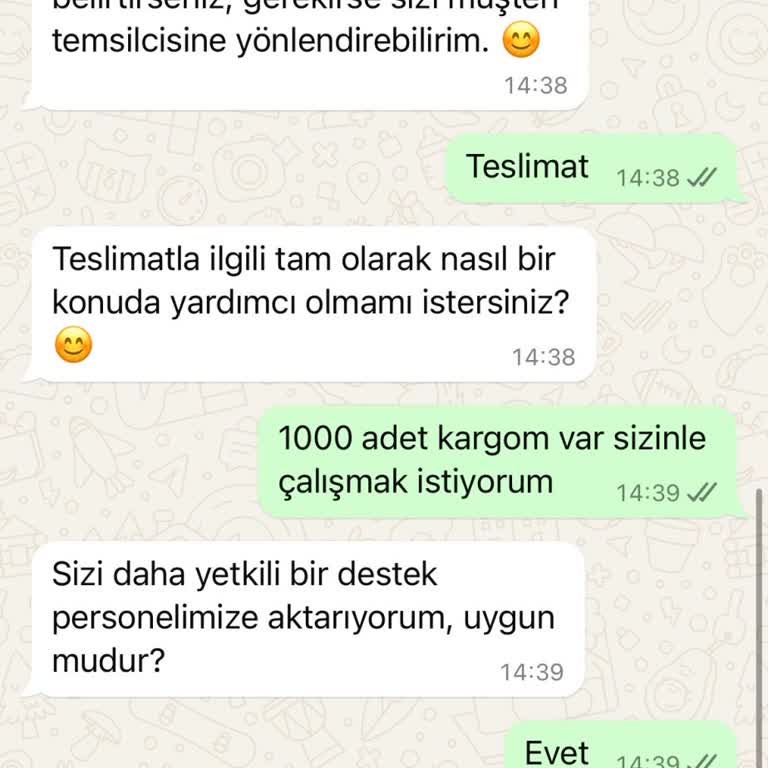 Kurye Firmasıyla İletişim Ve Teslimat Sorunları
