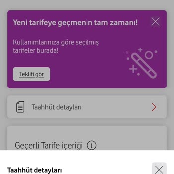 Vodafone E-Sim Tarifesi Üzerine Yanlış Aşım Ücreti Sorunu