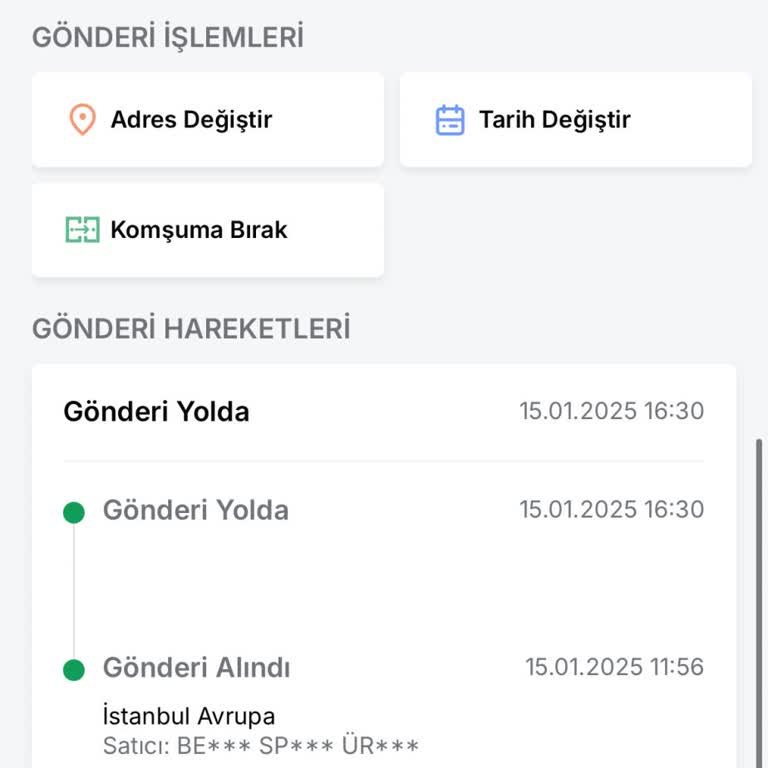 Trendyol Siparişim Zamanında Teslim Edilmedi