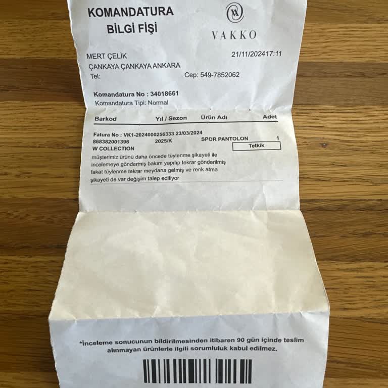 Pantolon Tüylenme Ve Renk Atması Sorunu