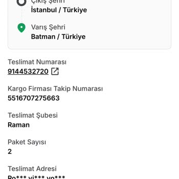Aras Kargo'nun Uzak Mahallelerdeki Teslimat Sorunu