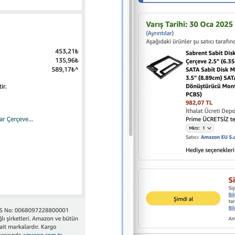 Amazon Siparişim İptal Edildi, Ürün Fiyatı Arttı