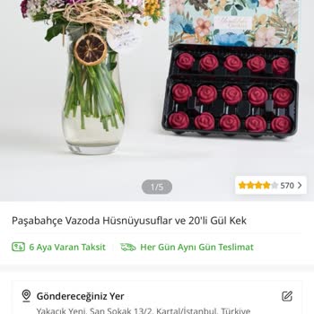 Çiçek Siparişimde Büyük Hayal Kırıklığı