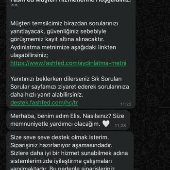 Fashfed İndirimli Ürün İptali Ve Yanıltıcı İade Sebepleri