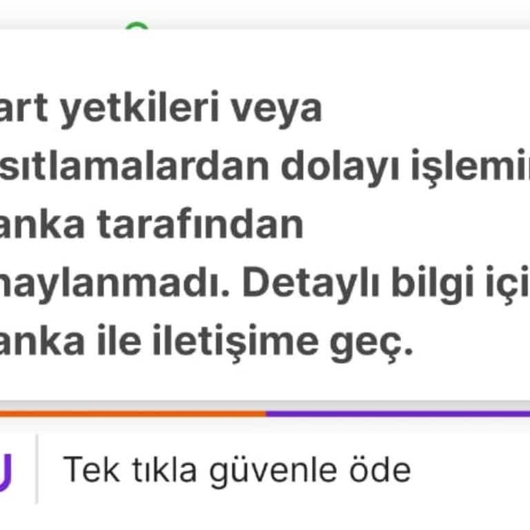 Hepsiburada Üzerinden Alışverişte Banka Onayı Sorunu