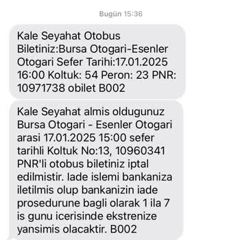 Seyahat İptali Ve Bilgilendirme Eksikliği Mağduriyeti