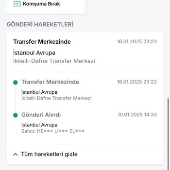 Trendyol Siparişim Teslim Edilmiyor Ve İade Sorunu Yaşıyorum