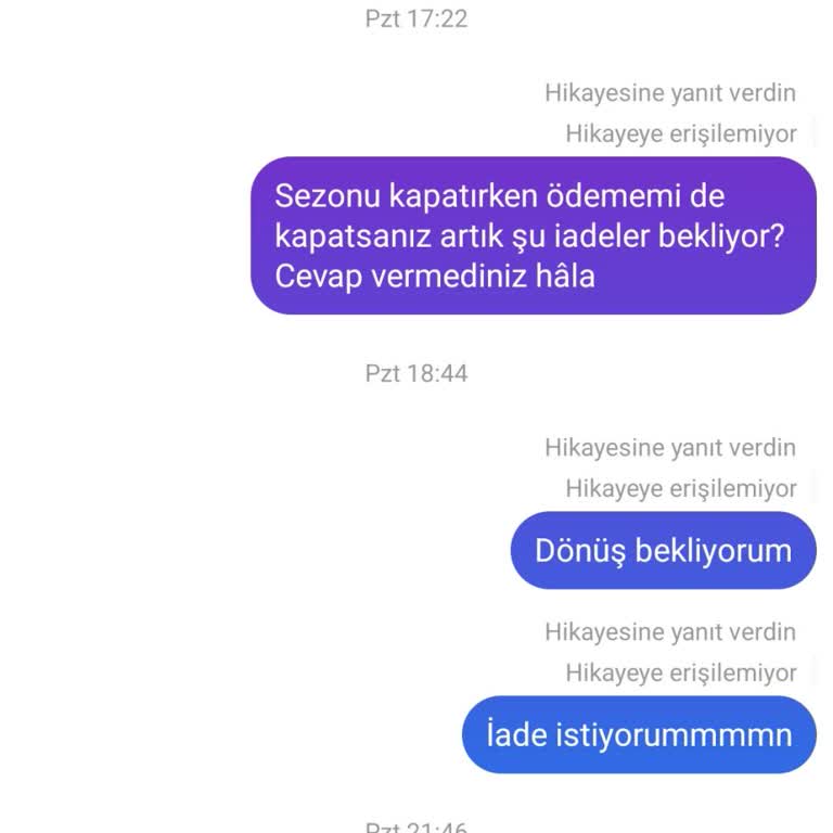 Yanlış Ürün Ve İletişimsizlik Mağduriyeti