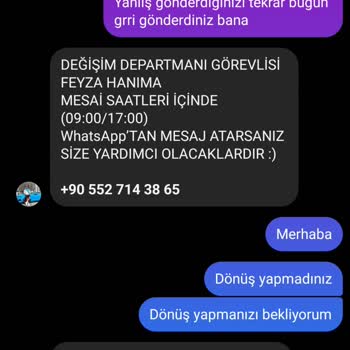 Yanlış Ürün Gönderimi Ve Müşteri Hizmetleri Sorunu