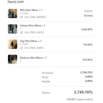 Sipariş Bilgisi Eksikliği Ve İletişim Sorunu