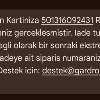 Sipariş İptali Ve Para İadesi Sorunu