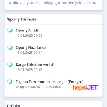 Teslimat Sorunları Ve Hepsijet'in İlgisizliği