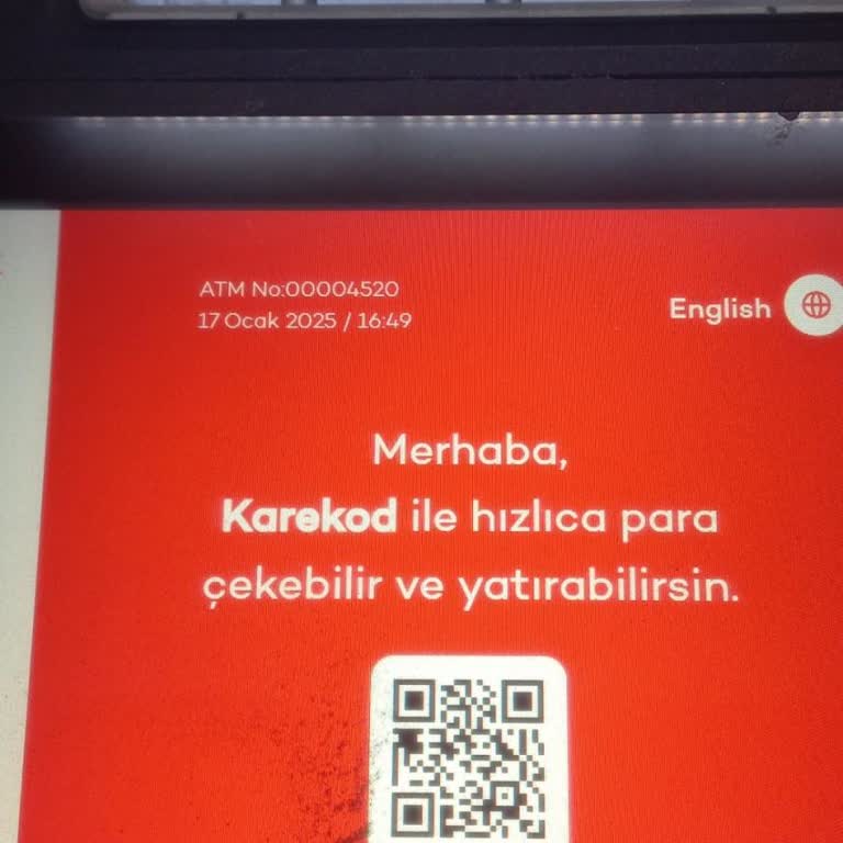 ATM'de Sıkışan Para Sorunu