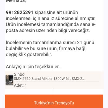 Yanlış Ürün Ve Uzayan İade Süreci