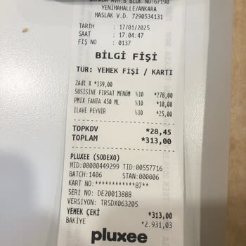 Yanık Sipariş Ve Ekstra Ücret Sorunu