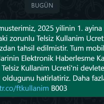 Vodafone'dan Mükerrer Ücret Kesintisi Ve İade Sorunu