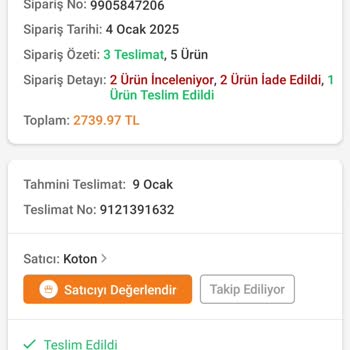Trendyol'da İade Sürecinde Anlamsız İnceleme Sorunu