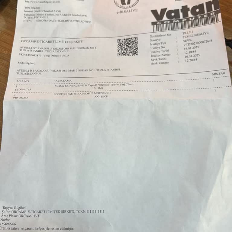 Yasal İade Hakkımız Tanınmadı: Vatan Bilgisayar Deneyimi