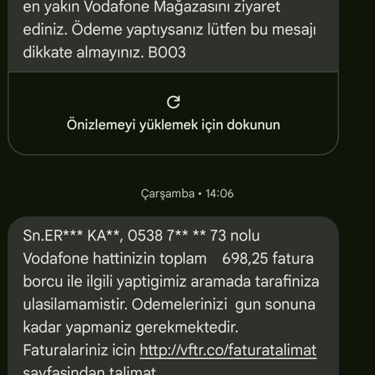 Vodafone Bayisinden Yanıltıcı Bilgilendirme Ve Cayma Bedeli Sorunu
