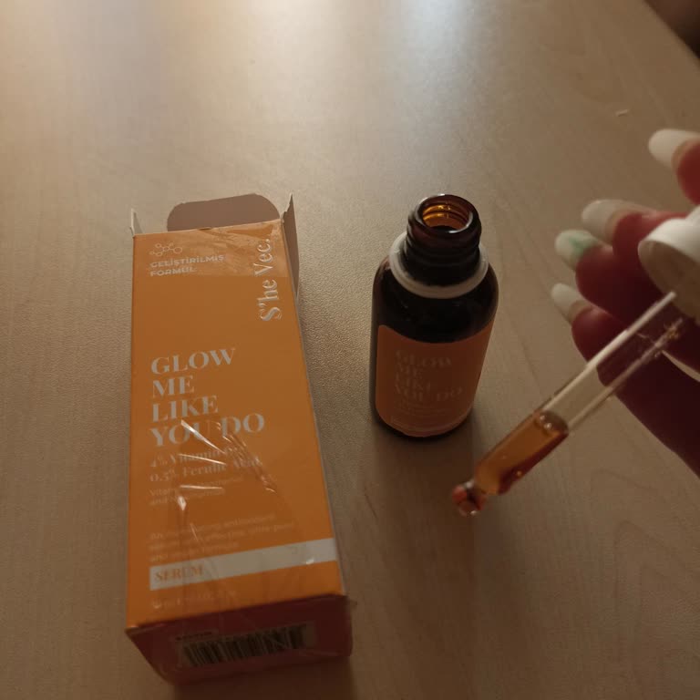 C Vitamini Serumu Yüzde Kızarıklık Ve Kötü Koku Problemi