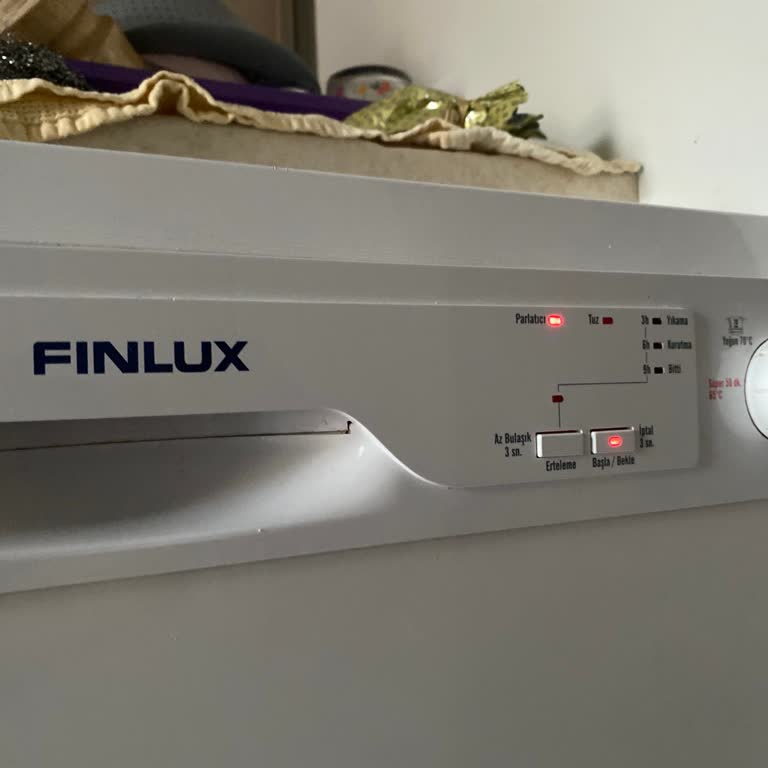 Finlux Bulaşık Makinesi Parlatıcı Sorunu