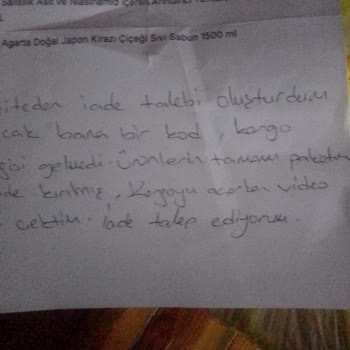 Hasarlı Ürün Teslimatı Ve Yetersiz Müşteri Hizmetleri