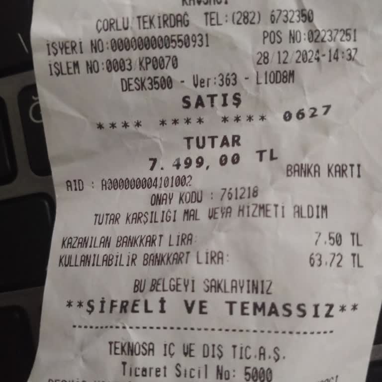 Teknosa'dan Aldığım Realme C61 Telefonun İade Sorunu