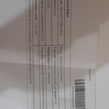 Puma Ayakkabının Erken Yıpranması Ve Mağaza İade Sorunu