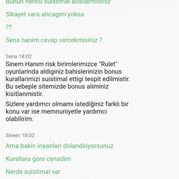 Müşteri Hizmetleri Ve Ödeme Sorunları