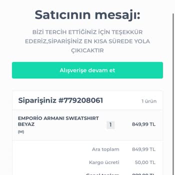 Kargoya Verilmeyen Ürün Ve Yetersiz İletişim