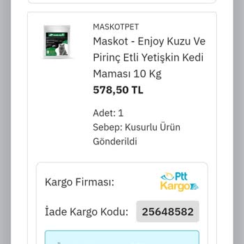 Epttavm İade İşlemi Sorunu