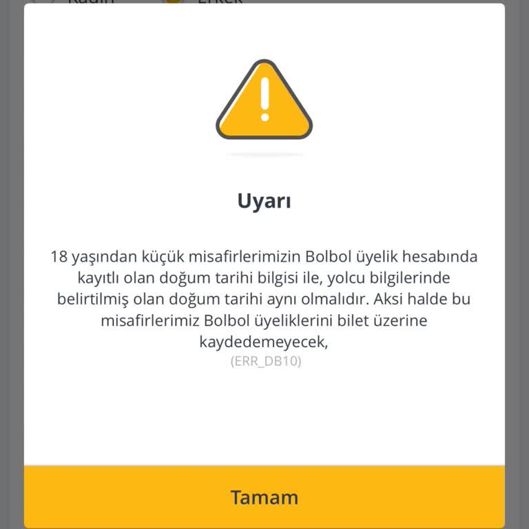 Pegasus'ta 18 Yaş Altı Bilet Alma Sorunu Ve Çözümsüzlük