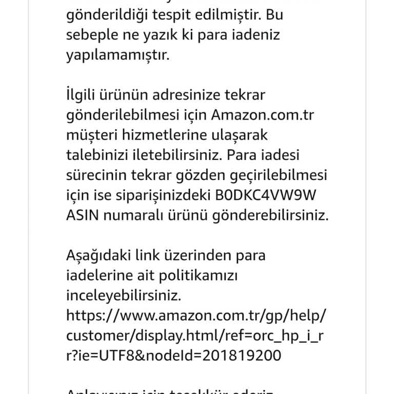 Amazon İade Sürecinde Yaşanan Sorunlar
