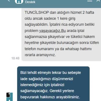 Destek Hattında Soğuk Duş: İade Talebine Yanıt Yok