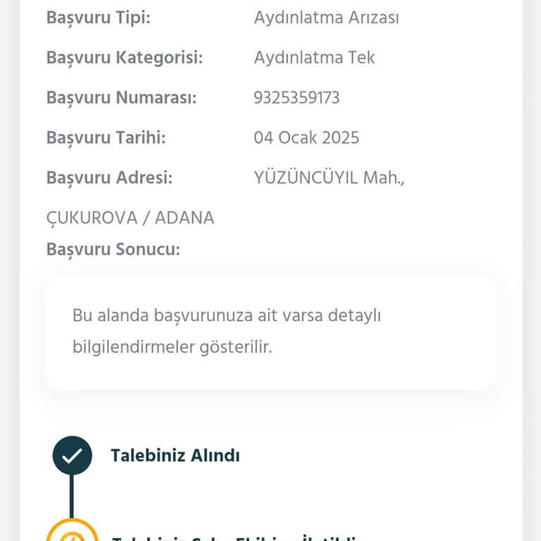 15 Gündür Yanmayan Sokak Lambası Sorunu