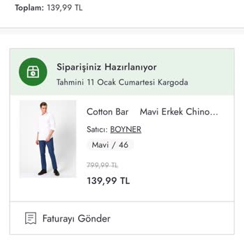 Boyner Online Sipariş Sürecinde Yaşanan Aksaklıklar