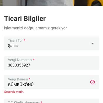 Vergi Dairesi Hatası: İş Sürecimizi Aksatıyor